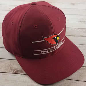 VTG 90s Arizona Cardinals Split Bar Snapback Hat